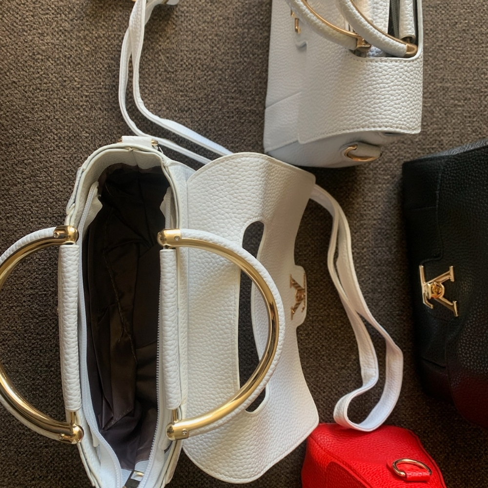 Last one! Black Fashion Satchel Office Bag - Picture 5 of 7